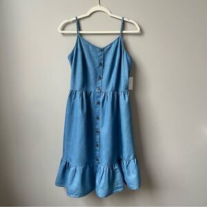 Japna Blue Button-Down Dress